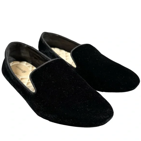 Birdies The Starling Velvet Flat - Picture 3 of 10